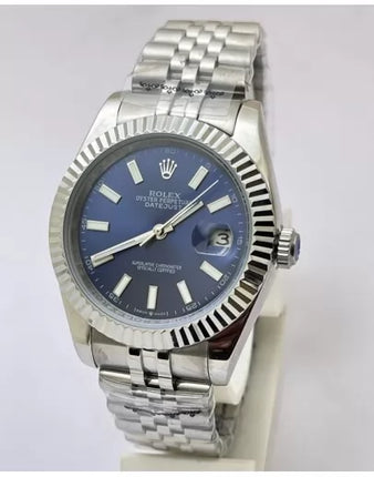 Rolex Date Just Blue  Replica A+