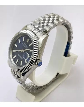 Rolex Date Just Blue  Replica A+