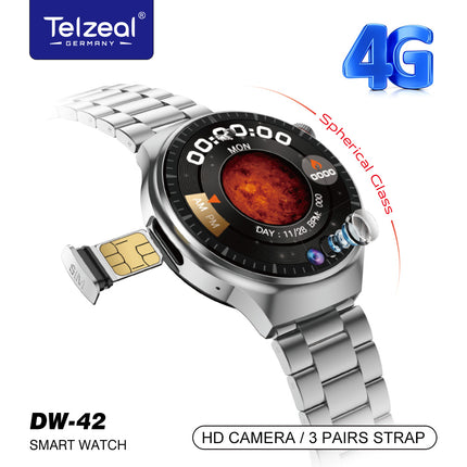 TELZEAL GERMANY DW-42 1.53 INCH FULL SCREEN 3 PAIRS STRAPS