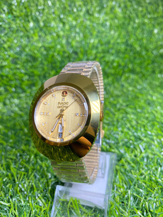 Rado Diastar In Gold colour yellow Dail Replica A+