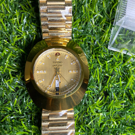 Rado Diastar In Gold colour yellow Dail Replica A+