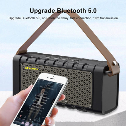 Awei Y668 20W TWS Outdoor Bluetooth Speaker 2200 mah