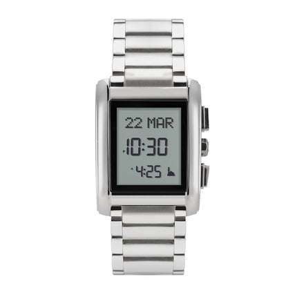 Al Fajr Aldahabi FDS-1818 Silver Square Dail