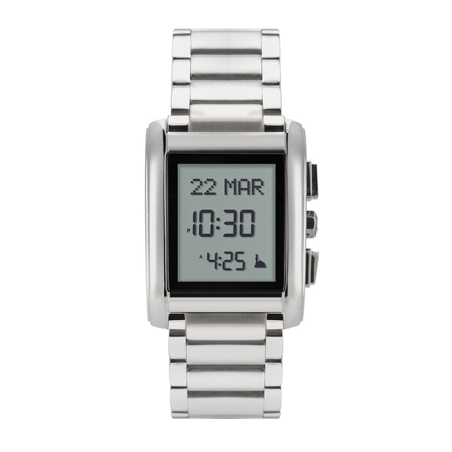 Al Fajr Aldahabi FDS-1818 Silver Square Dial