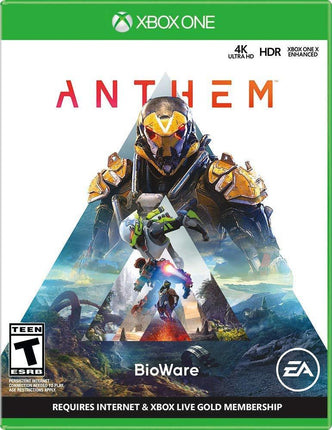 Anthem - Xbox One CD/DVD-Cover logo