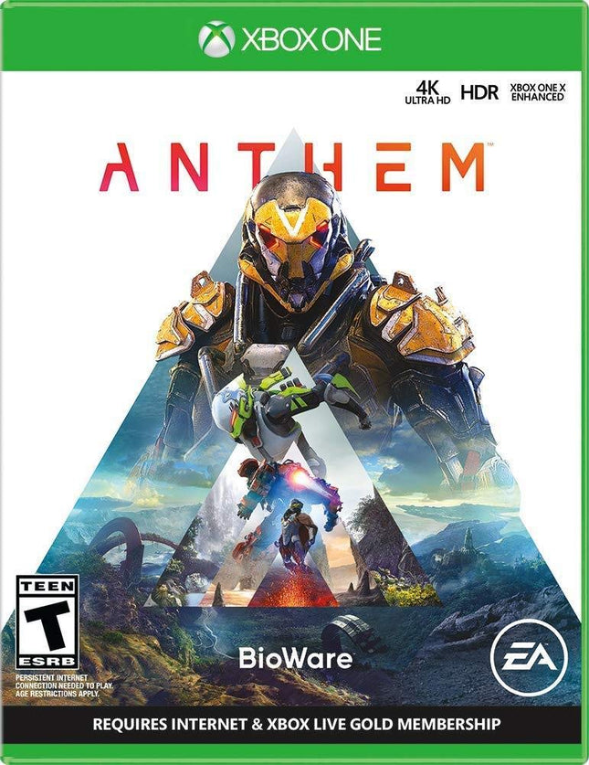 Anthem - Xbox One CD/DVD-Cover logo