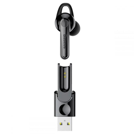 Headphones Baseus Magnetic Bluetooth earpiece - Black