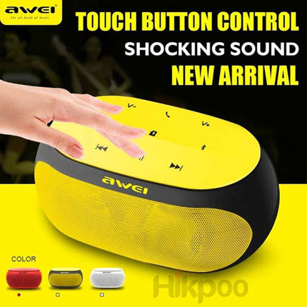 Awei Y200 HiFi Wireless Bluetooth Portable Speaker (Yellow)