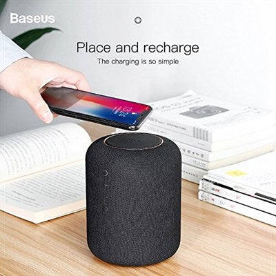 Baseus Encok E50 Bluetooth Speaker with Qi Charger