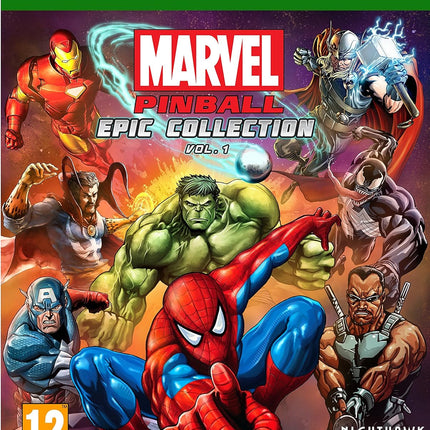 Marvel Pinball (Xbox One) CD/DVD 30%